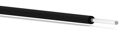BH4001 Eska; Simplex High-Performance Plastic Optical Fiber Cable, Crosslinked Polyethylene Jacketed