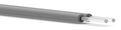 GHV4002 Eska™ Premier 1.0 mm Core Duplex Optical Cable, 2.2 mm OD Polyvinyl Chloride Jacket,<br>V-Y 2x1P980/1000