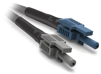 Versatile Link POF Cable Assemblies, IF 1L1Q-2-2, 2.20, m