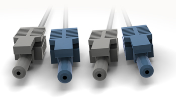 Versatile Link VL/VL Medical Grade Duplex Patch Cords with Simplex Connectors