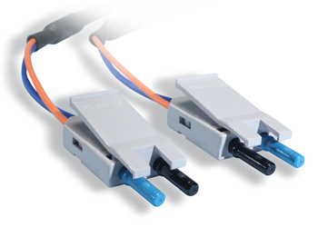 VL/VL Dual Jacket/Duplex 200/230 �m HCS<small><sup>�</sup></small>/Glass Patch Cords