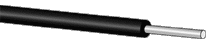 LH4001-N Eska&trade; Polyethylene Jacketed Multi-core Plastic Optical Fiber Cord