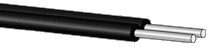 SH4002 Super Eska&trade; Polyethylene Jacketed Optical Fiber Cord