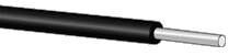 SH6001 Super Eska&trade; Polyethylene Jacketed Optical Fiber Cord