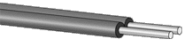 SHV4002 Super Eska&trade; Polyvinyl Chloride Jacketed Optical Fiber Cord