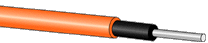 VSH4001-OR Super Eska&trade; Polyethylene Buffered & Polyvinyl Chloride Sheathed Fiber Cord